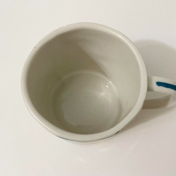 Anthropologie Floral Mug Monogram Letter D Cup - Picture 9 of 12